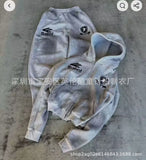Trend Street Free-Movement FLUENT Print Zippered Sweater Men And Women Hip Hop Sports Zipper