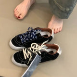 New Fashion Old Style Laceded Moral Shoes Women Retro Star Small Dirty Shoes College Style Sports