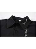 Women Shirts Long Sleeve BF Style Harajuku Design Chic Unisex Streetwear Top All-match Punk Popular Gothic Female Blouse