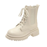 Martin Boots Female 2025 Spring Autumn Fashion Handsome Belt In The British Ankle Boots Spot Direct