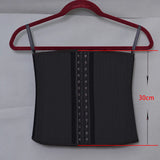 Steel Bones Summer Breathable Mesh Latex Bodywear Waist Trainer Postpartum