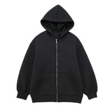 2025 New Hoodie Loose Hooded Long Zip Jacket Jacket 8073221