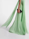 Women's Folded Corset Dress Temperament Sleeveless Pressure Folds Large Swings Women