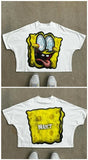 Printing Of Men's T-Shirt Blutosatire Billdog Cotton Oversized