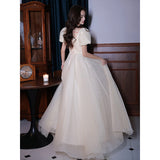 Evening Dress Women's Art Exam 2025 New Adult Dress Dress Light Luxury Niche High-End Design Sense Of High-End