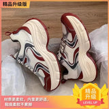 Dad Shoes Women 2025 New Spring And Summer Spring And Autumn Thick Bottom Increase Leisure Sneakers Running Shock-Absence Light Women's