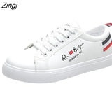 Women Sneakers Fashion Shoes Casual Flats Sneakers Female Fashion Comfort White Vulcanized Platform