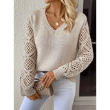 Irregular Collared Strap Bat Sleeve Knitted Shirt Women Early Autumn High-Level Feeling Unique To Super-Good-Looking