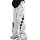 Zingj Wide Leg Sweatpants Men And Women Summer New Style Loose Hanging Rope Straight Tube Casual Versatile Long