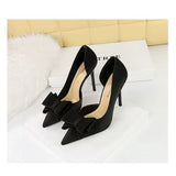 2025 New Elegant Bow Design Fine High Heels, Fashion Style High Heels Women's