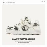 Shoes Destroy The Aesthetic Series Of Small Fragrant Bread Shoes Trend Low-Top Shoes Trend Men's And Women's Men's