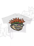 Zingj Retro Men's Cartoon Hip-Hop Short-Sleeved Cotton T-Shirt American Kawayi Long Clothes Y2k Short Sleeves 102-1-Outfit