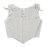 Yuan Treasure After The Corset Corset Corset Hot Girl Folded Wearing A Small Waistcoat Top