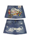 New Hot Girl Denim Skirt With Buttocks In E-Commerce In Spring And Summer Shows That Y2k Is Thin And