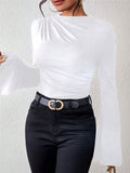 And Winter New Folding Design Horn Sleeves To Stand Up To The Lady's