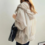 Fashion Thin Hooded Sunscreen Women's 2025 Summer UV