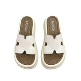 Women's New Round-Headed Beach Sandals In The Summer Of 2025 Fashion Drag Wearing Sandals