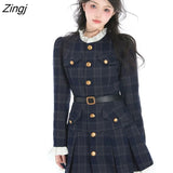 Winter Casual Vintage Mini Dress Women Long Sleeve Sweet One-piece Dress Korean Fashion Elegant Party Mini Dress Female