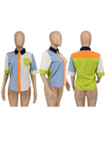 Summer Women Blouses Half Sleeve Spring Blouse Woman Blouse Shirt Office Elegant Work Shirt Top Blusas Mujer De