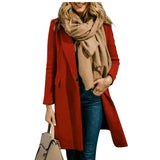 Autumn And Winter New Products Burst The Long Hair Of The Female Coat Dark Button Niot