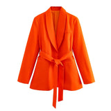 And Dress Blazer 231018 Straight-Fits High-Rise Trousers 2216118