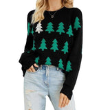 Christmas Tree Jackup Christmas Sweater Women's Casual Jack
