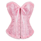 Zipper Jaclace Guard Waist-Beed Court Bouquet Close Abdomen Chest