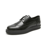 Zingj Small Leather Shoes Men's Business Dress Casual Thick Korean Version Versatile Classic Rock Tide Shoes