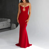 Fashion Sexy Style Dress Woman 2025 Early Spring New Cane Splicing Design To Repair High-End Dress Dress