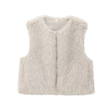 New Women's Clothing Fashion Temperament Artificial Fur Effect