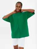 Spring And Summer New Loose Cotton T-Shirt Women Hot Sold Worn Short Sleeves On The New Splicing