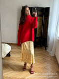 And Winter Pure Color Turtleneck Sweater Hot Selling Burst Comfortable Loose Basic Jacket Sweater