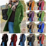 Autumn And Winter Explosion Bill Thick Hair Of The Woman's Coat In The Long Quality Coat Wish Direct