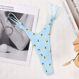 Cotton Double Fine With Sexy Thong Lady English Letter Logo Thong Love T Trousers Women Cotton