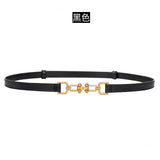 Women's Delicate High-End Front Buckle With Belt Knitted