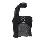 Zingj Summer Hot Style Women's Sexy Hot Girl A Word Shoulder Gauze Wrapped Chest Slim Short Vest