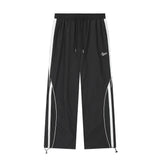 Piping Side Stripe Baggy SweatpantsOutfit