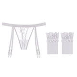 Slim Yarn Embroidery Garter Garter Spicy Legs Showing Thin Black Silk Velvet T Trout Garter Garter
