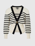 Women's Explosive Minimalist Fashion V-Neck Button Knitted