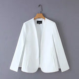 New Split Design Suit Cloak Coat In The Spring Of