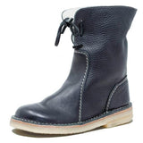 Boots 2025 Winter New Size 43 Catch-Up Medium Boots Women Cotton Martin