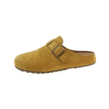 Yellow Birken Shoes Women 2025 Spring Pedal Lazy Man Bag Head Half Slippers Wearing Fashion Muller