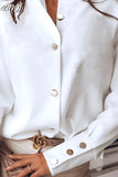 Fashion Woman Shirts 2023 Spring Casual Solid Blouse Long Sleeve White Black Korean Tops Cotton Loose Chic Cardigan