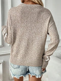 New Sweater Female Five-Pointed Star Chart Collar Long Sleeves On The