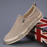 The Autumn Of 2025, Casual Men's Shoes Men's Canvas Shoes Korean Version Of The Trend Of One-Legged Shoes Casual Flat