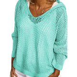 Hair Knitting Hoodie Hoodie Hoodie Thin Loose