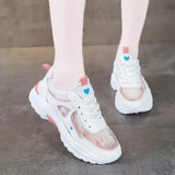 Shoes Women 2025 Spring And Summer New Set Of Leisure Ins Tide Thin Mesh Breathable Sports