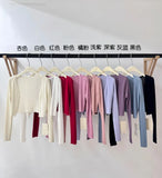 Xixi 2025 Spring New Korean Version Of Temperament Long-Sleeved Knitted Cardigan Women Sunscreen Shawl Women