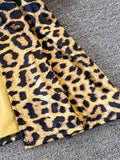 Leopard Spaghetti Strap Long Dress Summer Women Sleeveless Strapless High Waist Split Bodycon Vestidos Female Draped
