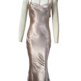 New Women's Slings Leakage Back Sexy Dress Body Fashion